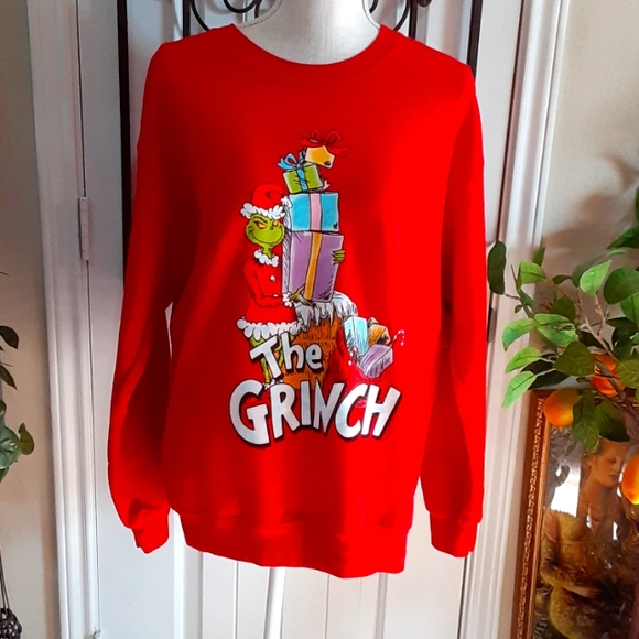 THE GRINCH Iconic Fleece Lined 50-50 Cotton Blend Size Small - Picture 1 of 7